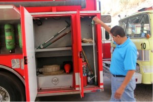 “The stations are all alone, the trucks are open and nobody steals anything. Why? It’s just respect. And that’s why everybody likes to be firefighters,” said Ricardo Bojorquez.