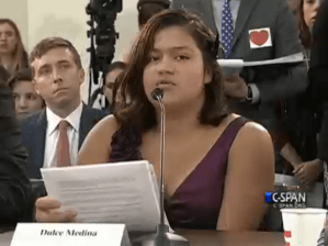 Dulce Medina, 15, fled Guatemala 5 years ago and has since learned English while living in the U.S.